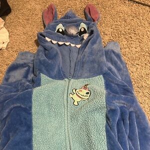 Disney Blue Stitch Pajama Onesie